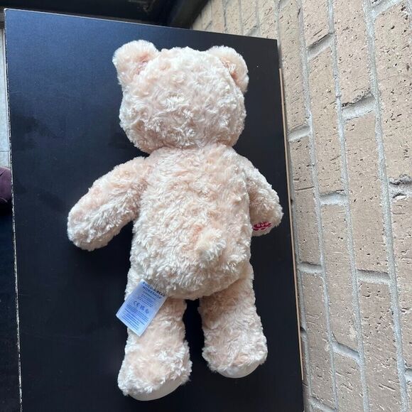 Two Build a Bear Workshop Teddy Plush Stuffed Tan Happy Hugs & Classic Brown - Picture 13 of 16